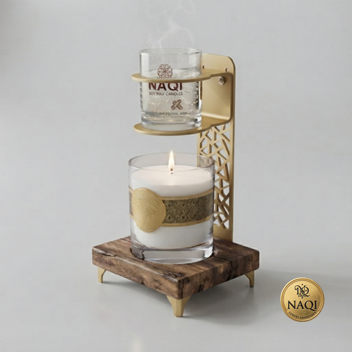 Apex Noir Naqi Glass jar candle oil diffuser