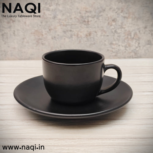 Ceramic tea cup and saucer set of 6+6 Pcs