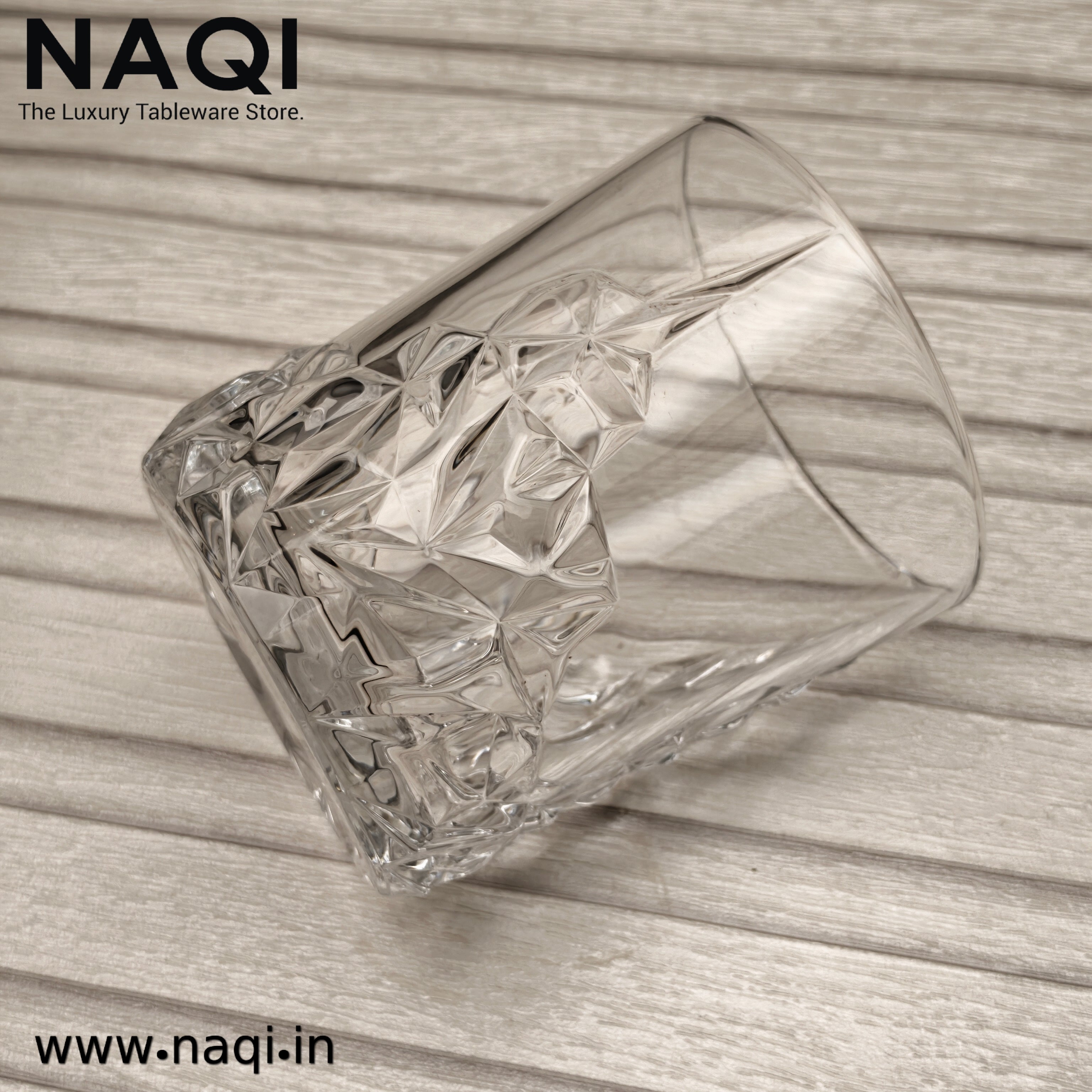 Crystal Clear whisky Glass set of 6 Pcs N4