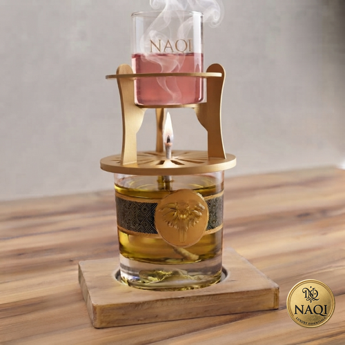 2 tier Glass jar candle oil diffuser
