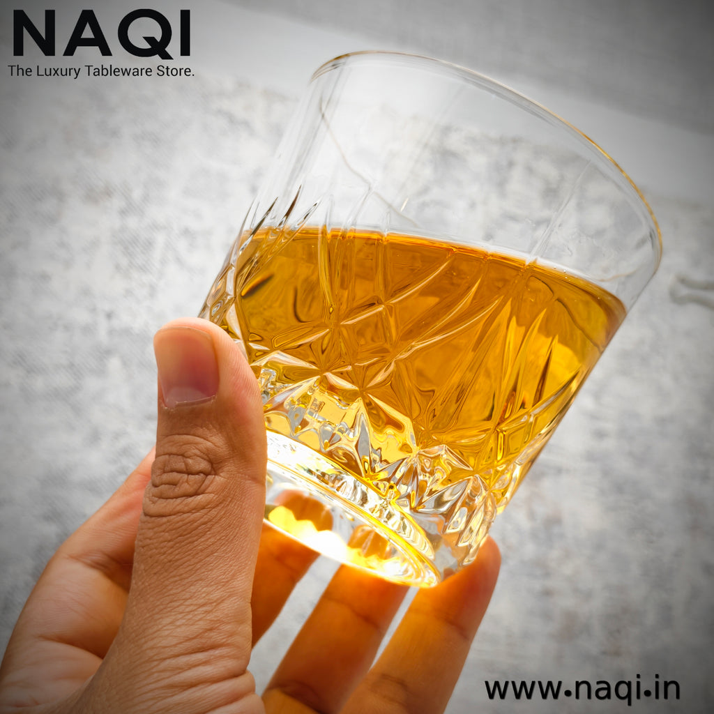 Crystal Clear whisky Glass set of 6 Pcs N3