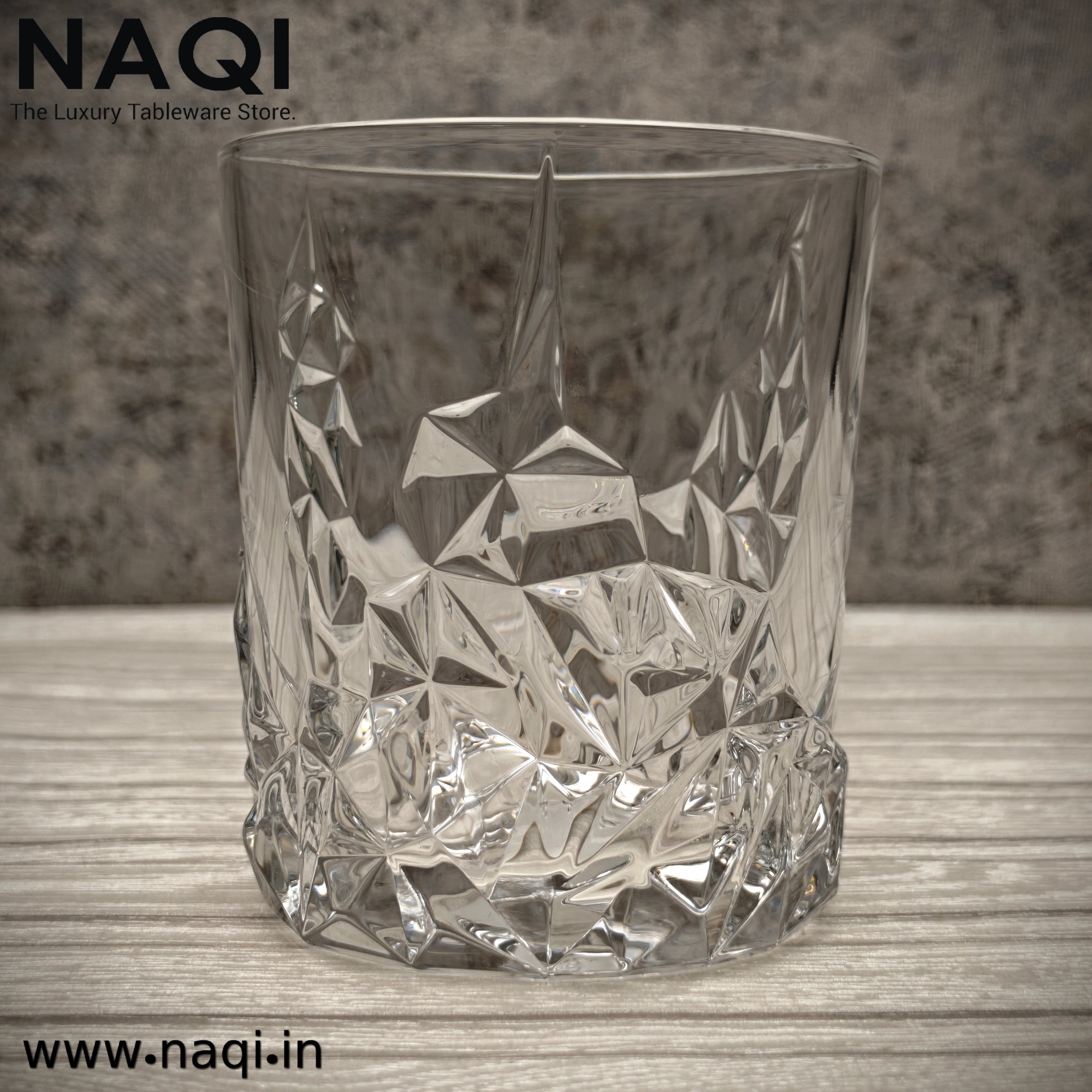 Crystal Clear whisky Glass set of 6 Pcs N4