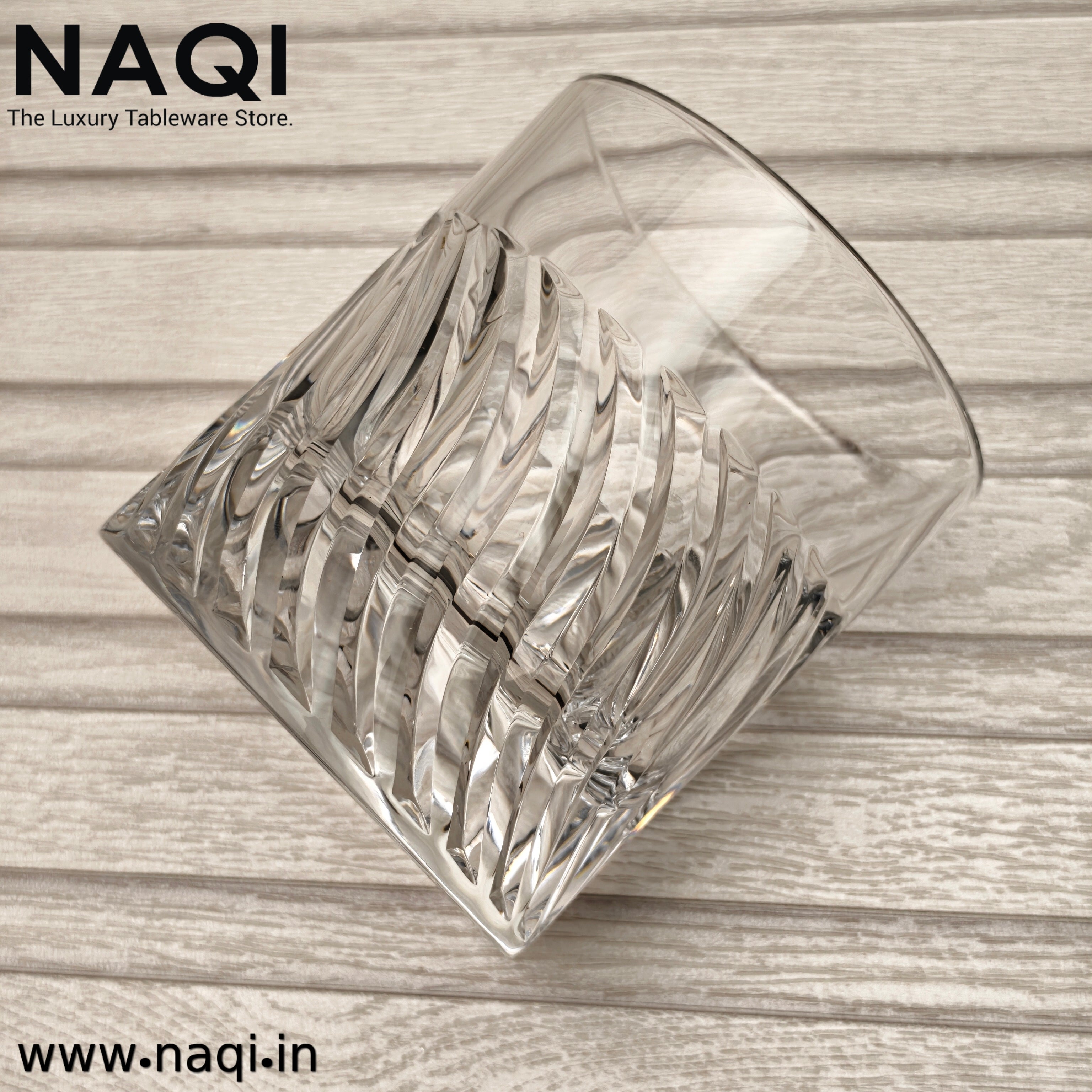 Crystal Clear whisky Glass set of 6 Pcs