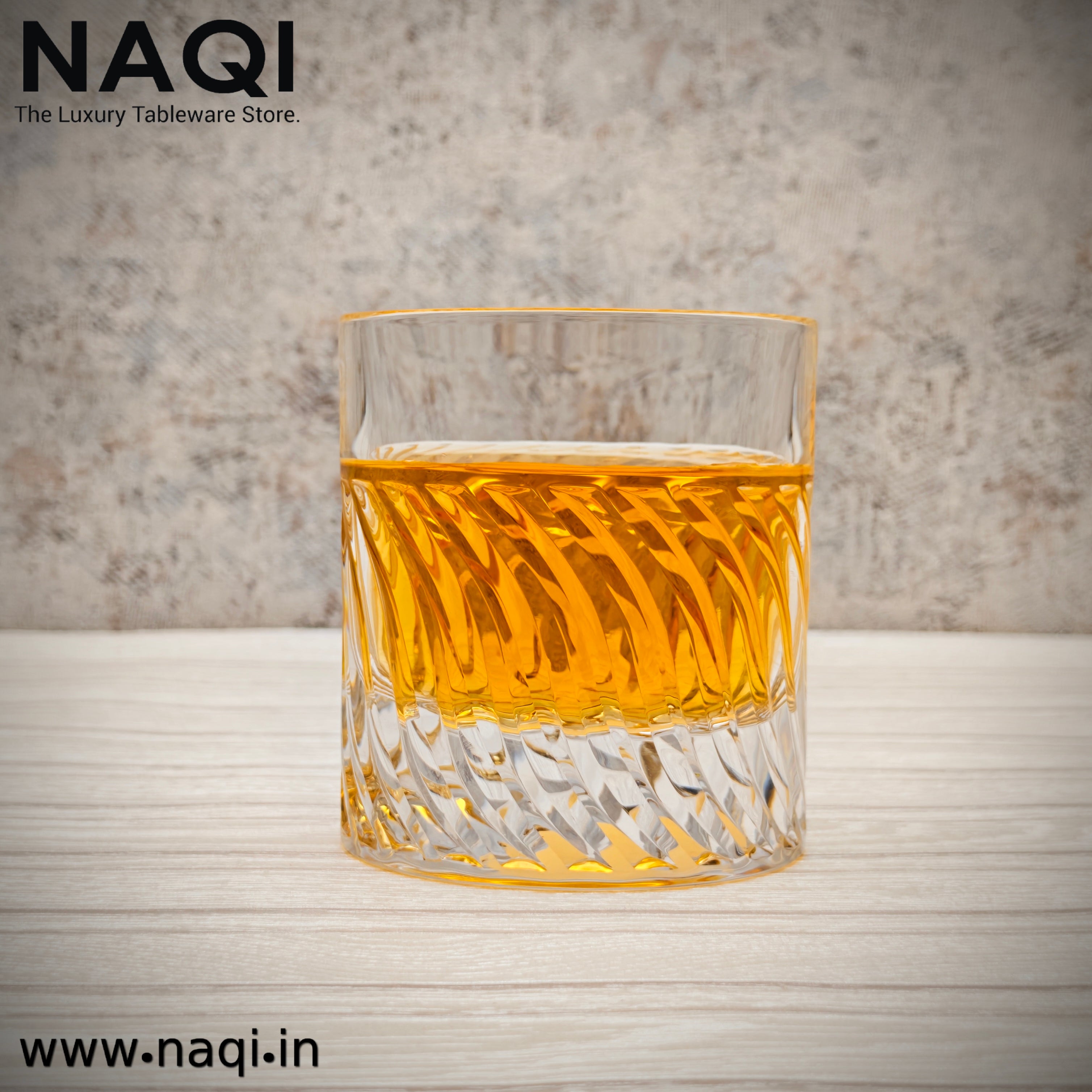 Crystal Clear whisky Glass set of 6 Pcs