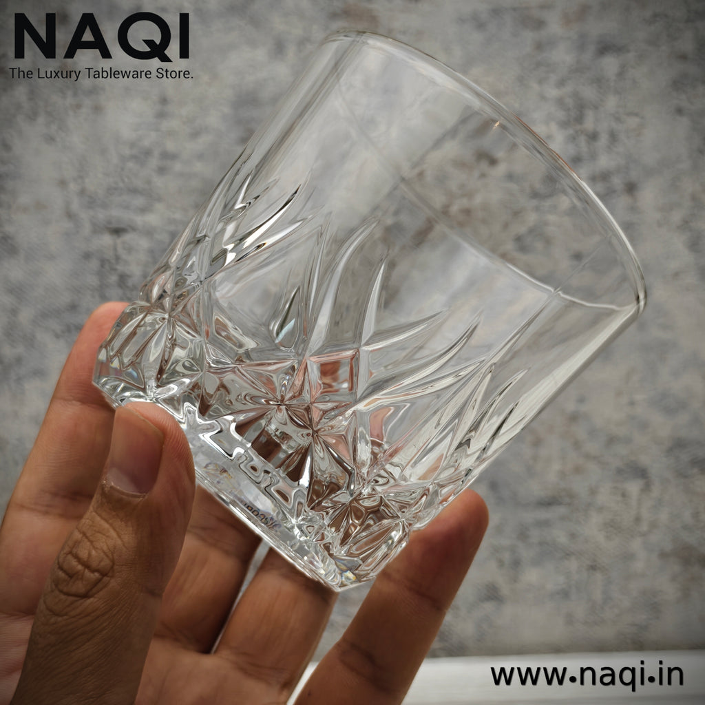 Crystal Clear whisky Glass set of 6 Pcs N3